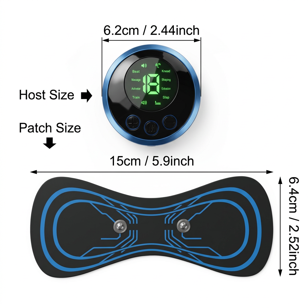 NeckPulse — EMS Electric Neck Massager (Mini Device)