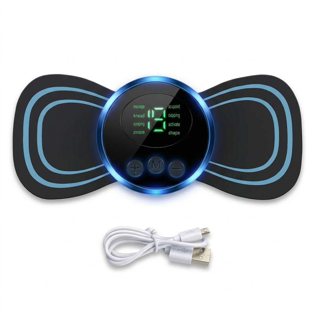 NeckPulse — EMS Electric Neck Massager (Mini Device)