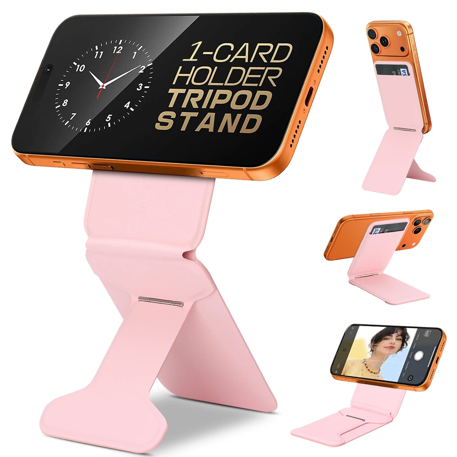 MagStand™ — Magnetic Phone Wallet & Stand
