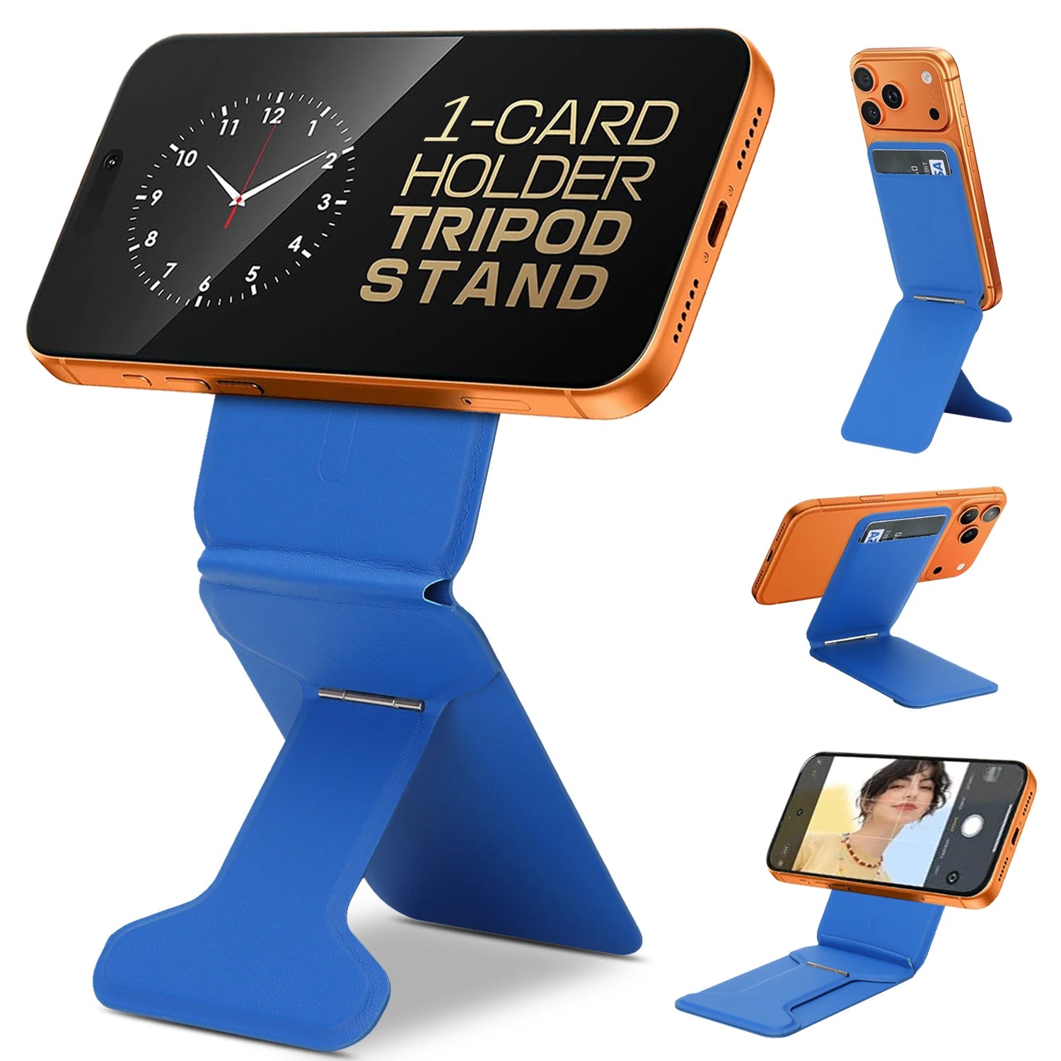 MagStand™ — Magnetic Phone Wallet & Stand