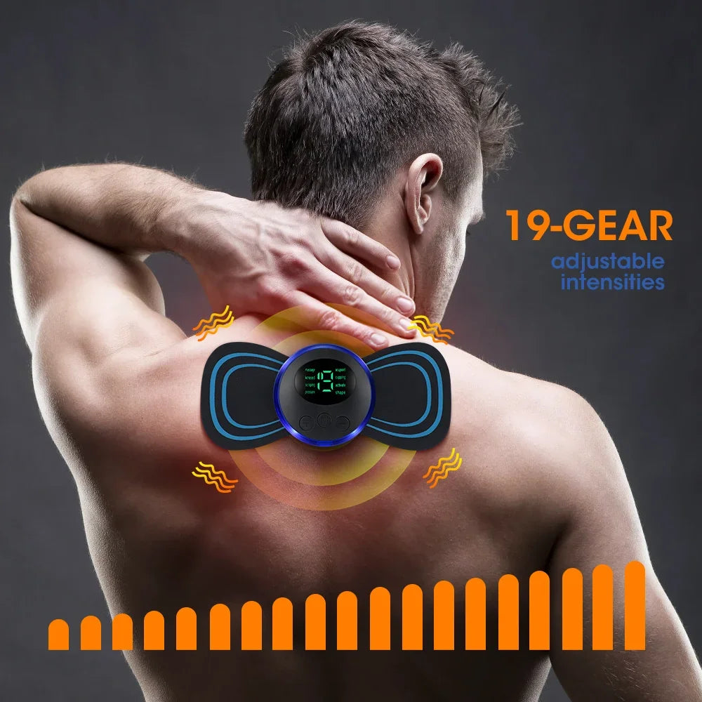 NeckPulse — EMS Electric Neck Massager (Mini Device)