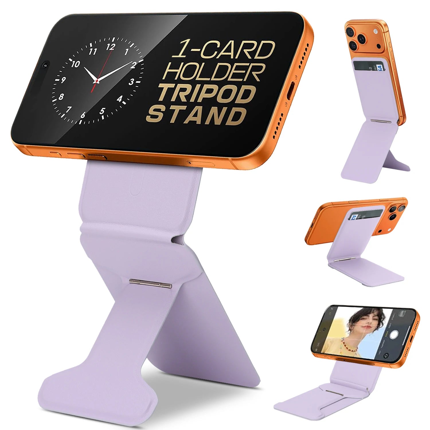 MagStand™ — Magnetic Phone Wallet & Stand
