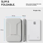 MagStand™ — Magnetic Phone Wallet & Stand