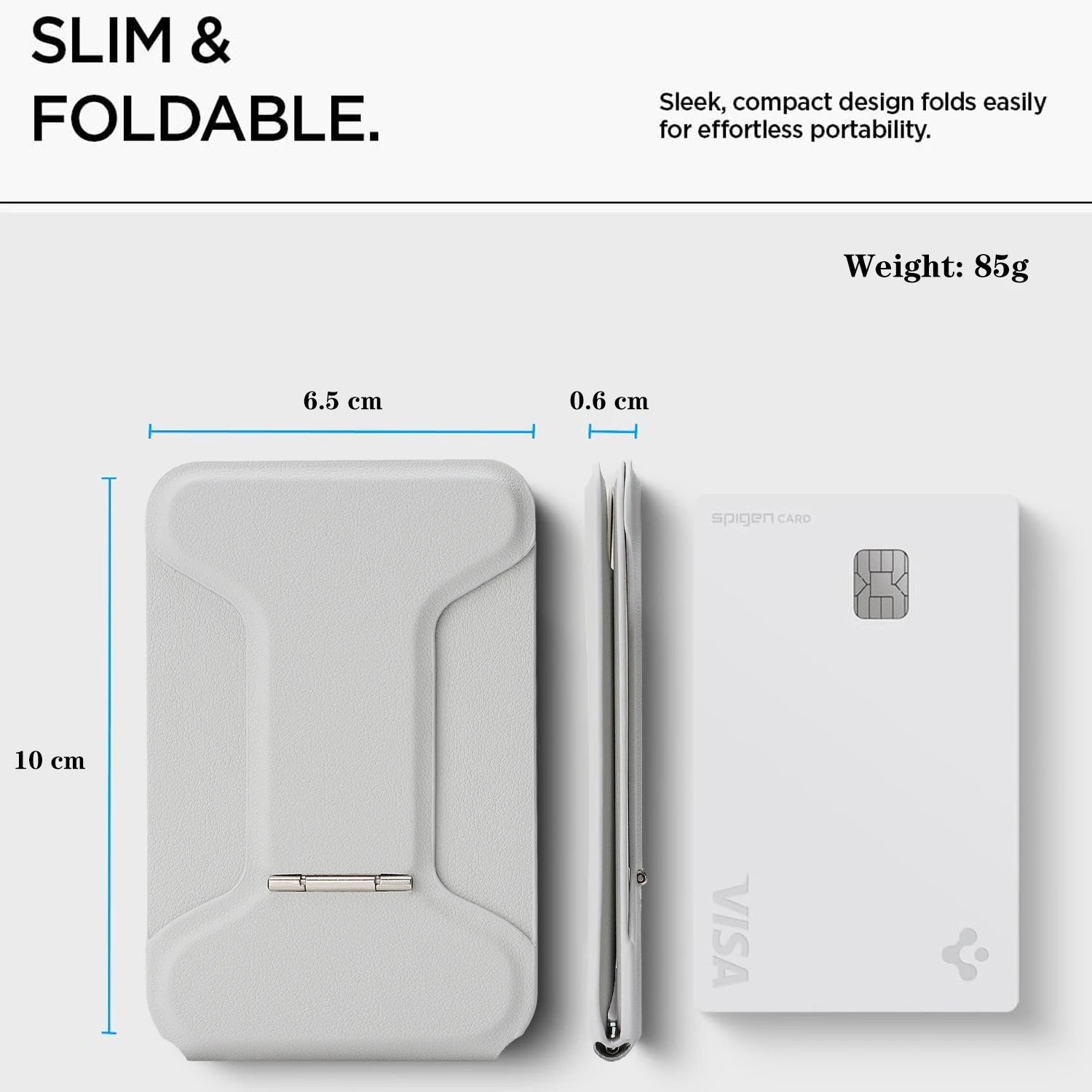 MagStand™ — Magnetic Phone Wallet & Stand