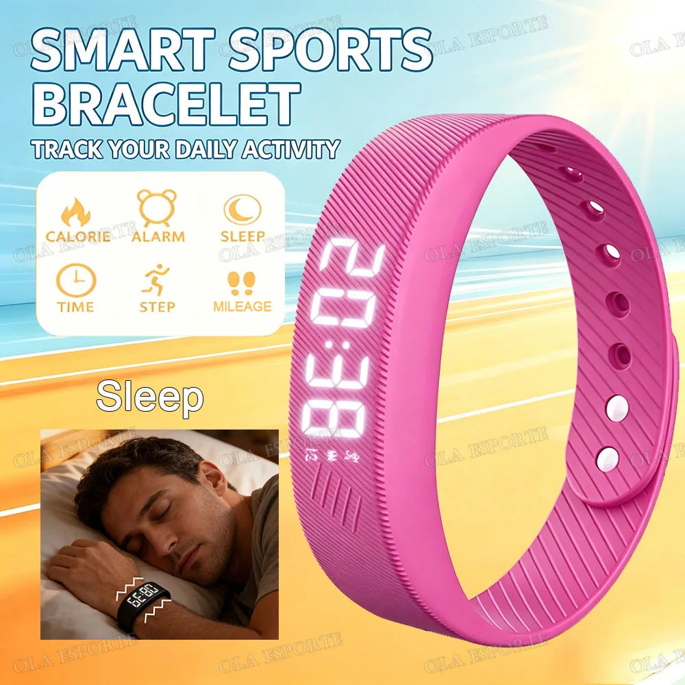 Rinoza SilentWake™ - Vibrating Alarm Wristband for Peaceful Mornings
