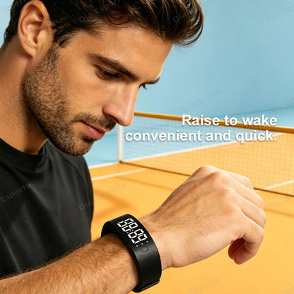 Rinoza SilentWake™ - Vibrating Alarm Wristband for Peaceful Mornings