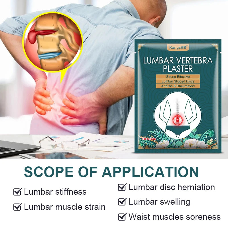 SitEase HeatPatch — Back Pain Herbal Patch